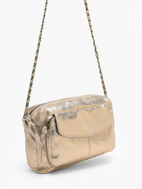 Cross Body Tas Naina Leder Pieces Goud naina 17087872 ander zicht 2
